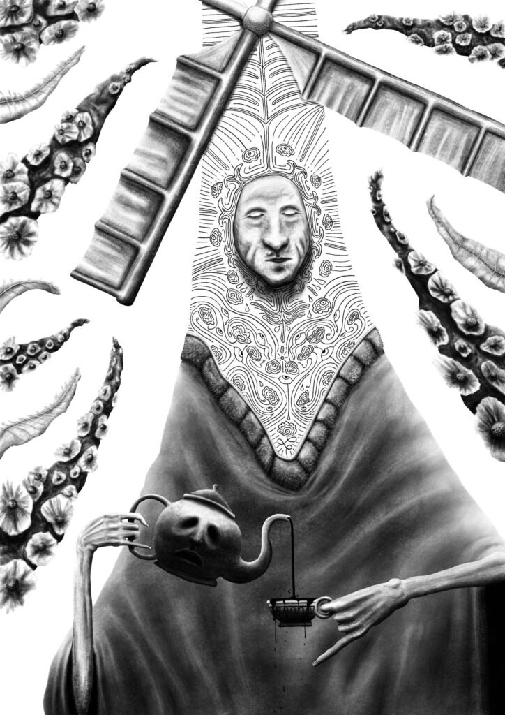 Digital drawing, part 2 of my Netherlands illustrations series.